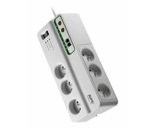 APC 6 Outlets with Phone and Coax FR