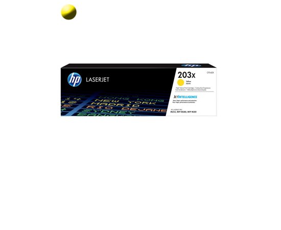 HP Toner  CF542X 203X yellow