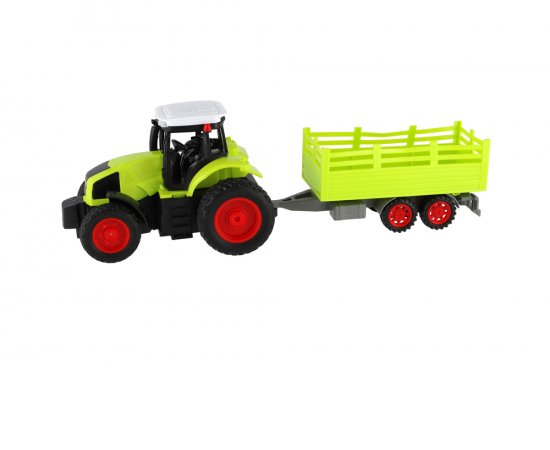 TEDDIES Traktor RC s vlekom 38 cm