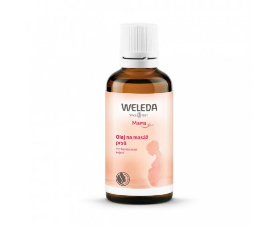 WELEDA Olej na masáž prsníkov 50 ml