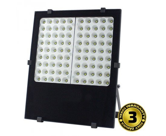 Solight LED vonkajší reflektor, 100W, 8500lm, AC 230V, čierna