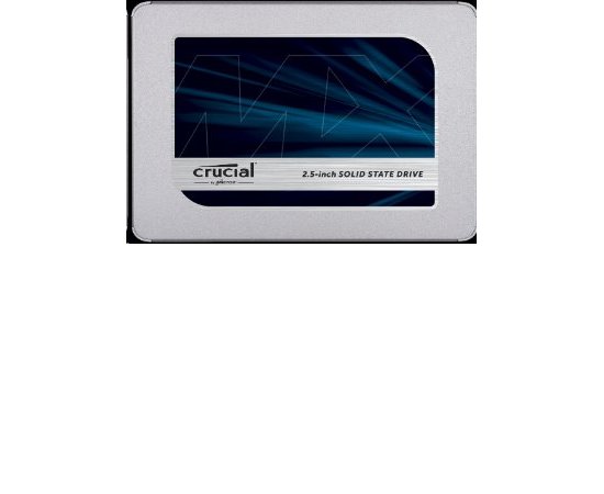 Crucial MX500  500GB SSD, 2.5” 7mm SATA 6Gb/s, Read/Write: 560 MBs/510MBs