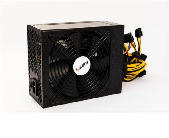 Zdroj 1600W 1stCOOL MINER 1600, účinnosť 90+, 14cm ventilátor