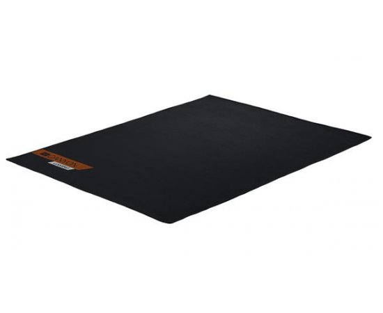 Canyon CND-SFM01 podložka na podlahu pod herné kreslo, polyester, protišmyková, 100x130cm, čierna