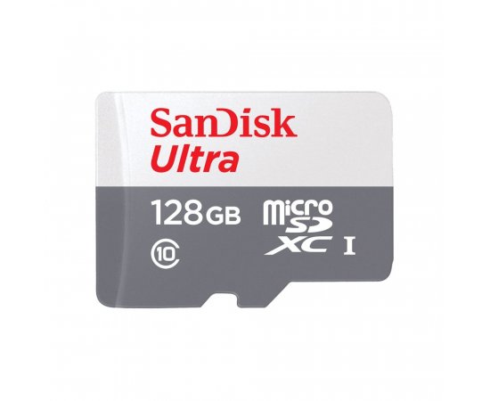 SanDisk Ultra/micro SDXC/128GB/100MBps/UHS-I U1 / Class 10/+ Adaptér