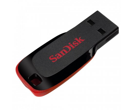 SanDisk Cruzer Blade/16GB/USB 2.0/USB-A/Černá