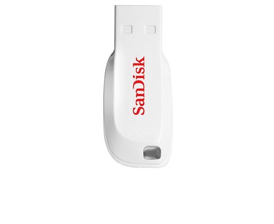 SanDisk Cruzer Blade/16GB/USB 2.0/USB-A/Bílá