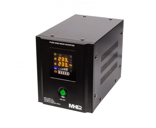 Záložní zdroj MHPower MPU300-12,UPS,300W, čistá sinus