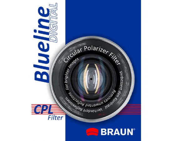 Braun C-PL BlueLine polarizační filtr 46 mm