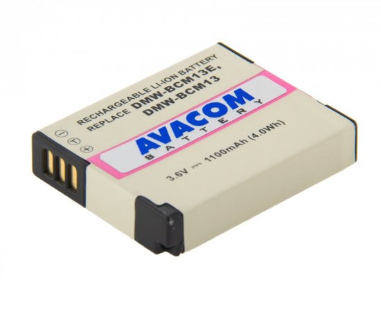 Baterie AVACOM Panasonic DMW-BCM13, BCM13E Li-Ion 3.6V 1100mAh 4Wh