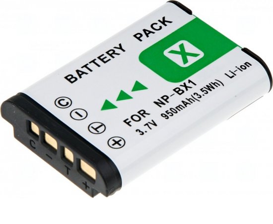 Baterie T6 Power Sony NP-BX1, 1080mAh, 3,9Wh