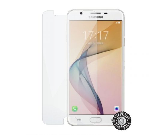 Screenshield™ Temperované sklo SAMSUNG A520 Galaxy A5 (2017) (full COVER WHITE metalic frame)