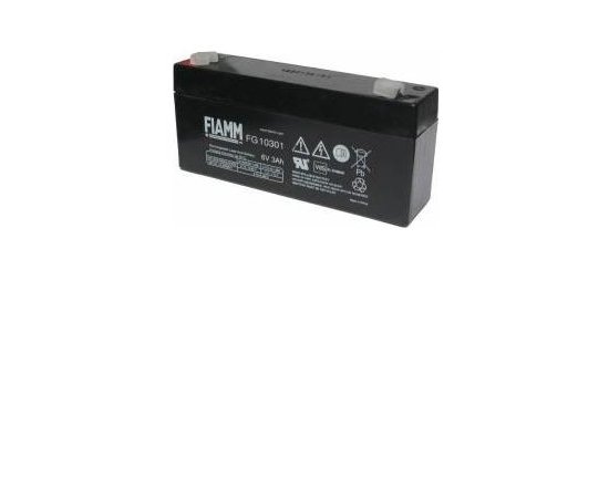 Fiamm olověná baterie FG10301 6V/3Ah