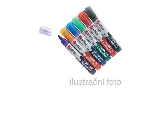 Popisovač NOBO 3-in-1 LIQUID INK tenký, mix