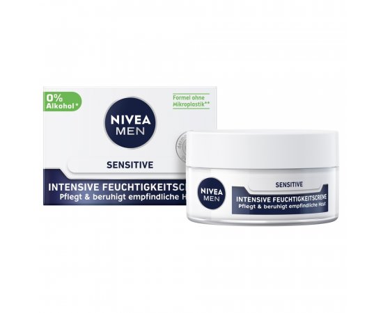 NIVEA Men Sensitive Hydratačný pleťový krém, 50 ml
