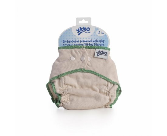 XKKO Organic  Plienkové nohavičky - Natural, veľkosť L