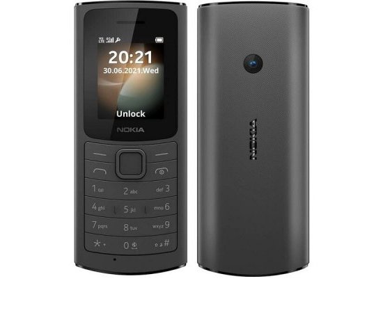 Nokia 105 DS Black 2021 (Asia spec+EU charger) + darček digitálna televízia PLAYTV na 3 mesiace zadarmo