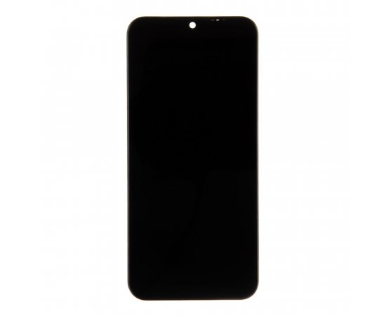 Motorola E6s LCD Display + Dotyková Deska + Přední Kryt Black (Service Pack)