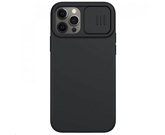 Nillkin CamShield Silky Silikonový Kryt pro Apple iPhone 12/12 Pro 6.1 Black