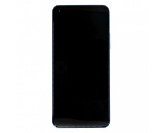LCD Display + Dotyková Deska + Přední Kryt pro Xiaomi 11 Lite NE 5G Blue (Service Pack)