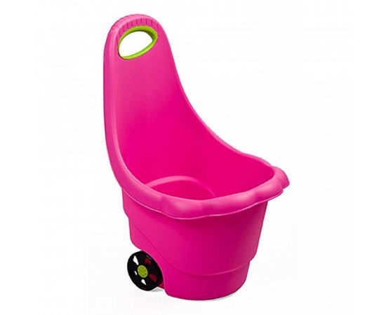 Detský multifunkčný vozík BAYO Sedmokráska 60 cm ružový