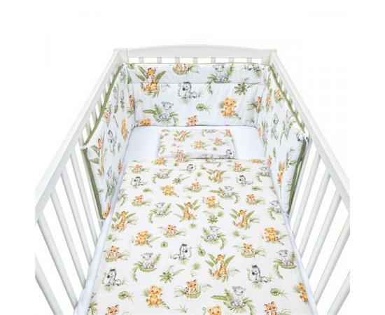 3-dielne posteľné obliečky New Baby 100/135 cm Jungle