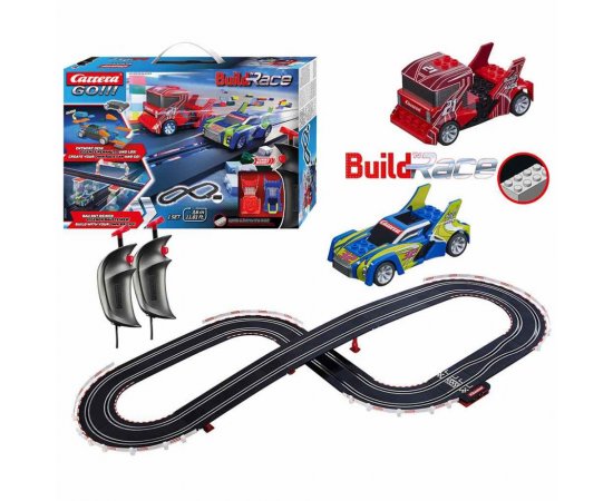 Autodráha Carrera Go Build&#039;n Race - Racing Set 3,6m