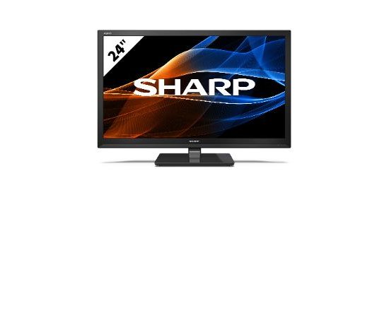 24EA3E LED TV 100Hz, T2/S/C2 SHARP + darček internetová televízia sweet.tv na mesiac zadarmo