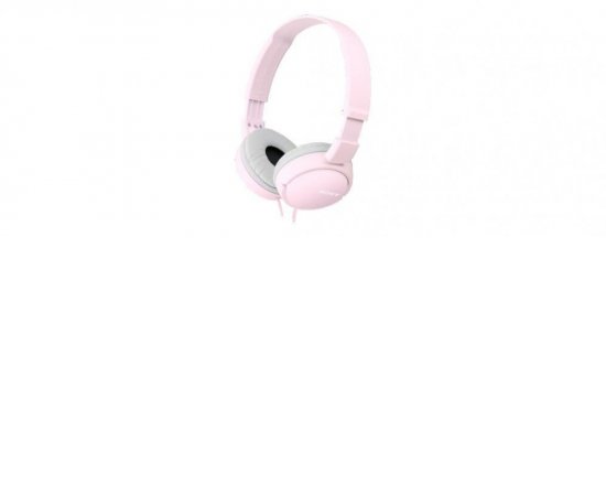 Sony MDRZX110, růžová sluchátka s hlavovým mostem