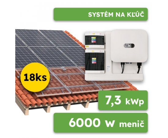 Ecoprodukt On-grid Huawei 7,38kWp 3-fáz systém na kľúč