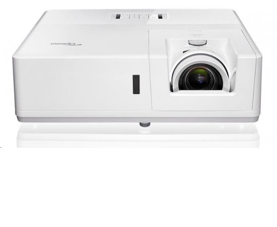 Optoma projektor ZU606Te White (DLP, FULL 3D, Laser, WUXGA, 6300 ANSI, 300 000:1, 2xHDMI, 2xVGA, 2x10W speaker)