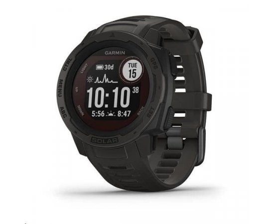 Garmin GPS sportovní hodinky Instinct Solar Black Optic