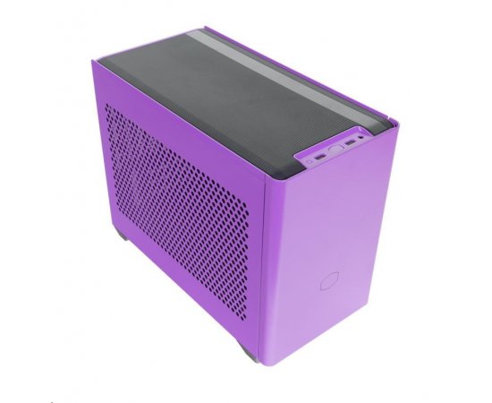 Cooler Master skrinka MasterBox NR200P Purple, mini-ITX, mini-DTX, fialová, bez zdroja
