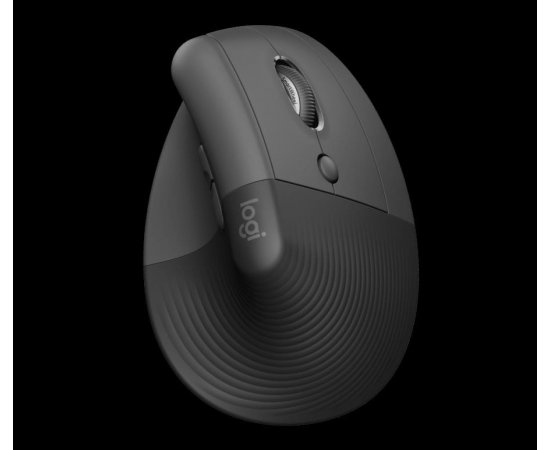 Logitech Wireless Mouse Lift for Business, graphite / black