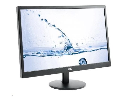 AOC MT MVA LCD - WLED 23,6&quot; M2470SWH, MVA panel, 250 cd/m, 50M:1, 1920x1080, D-Sub, 2xHDMI, reproduktory