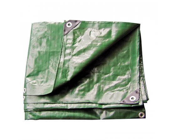 Nepremokavá plachta zakrývacia 6x10 m 210 g/m2, zelená