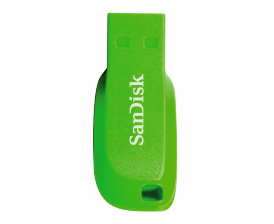 SanDisk FlashPen-Cruzer™ Blade 32 GB, elektrická zelená