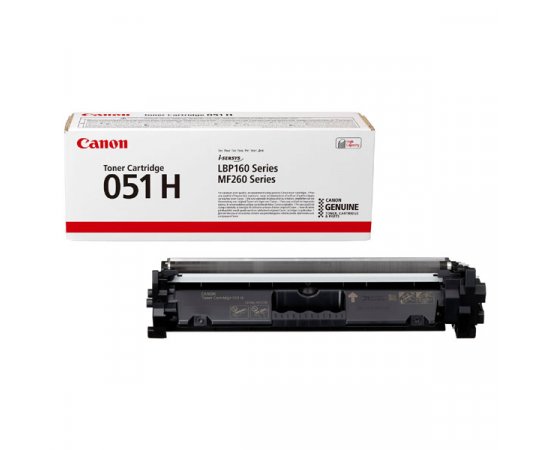 Canon originál toner 051 H, 2169C002, black, 4100str., high capacity
