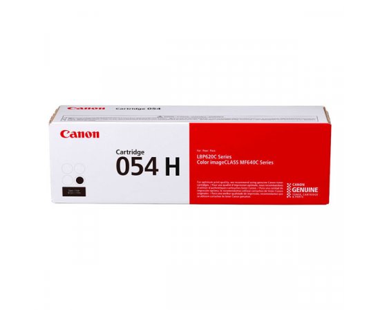 Canon originál toner 054 H K, 3028C002, black, 3100str., high capacity