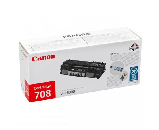 Canon originál toner 708 H BK, 0917B002, black, 6000str., high capacity