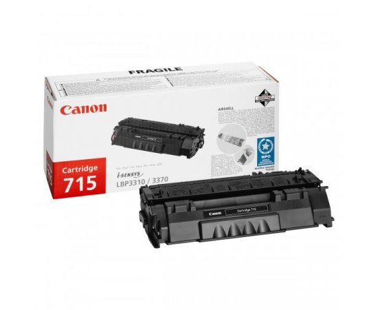 Canon originál toner 715 BK, 1975B002, black, 3000str.