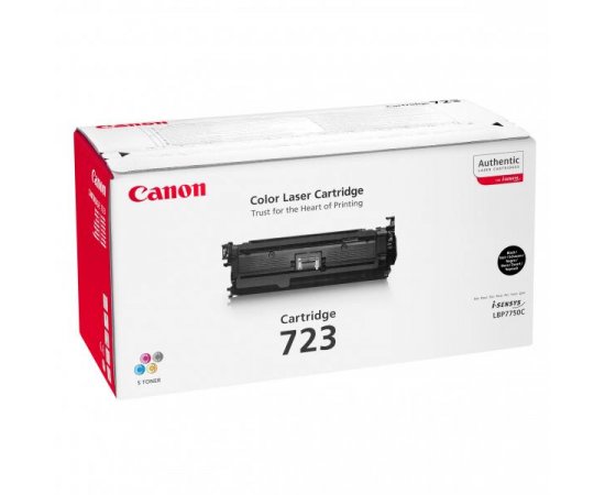 Canon originál toner 723 BK, 2644B002, black, 5000str.