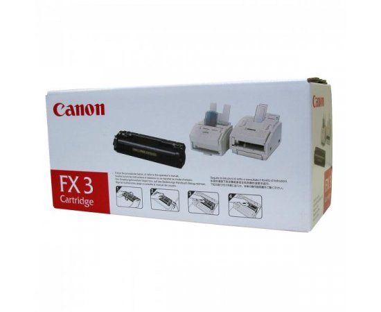 Canon originál toner FX3 BK, 1557A003, black, 2700str.