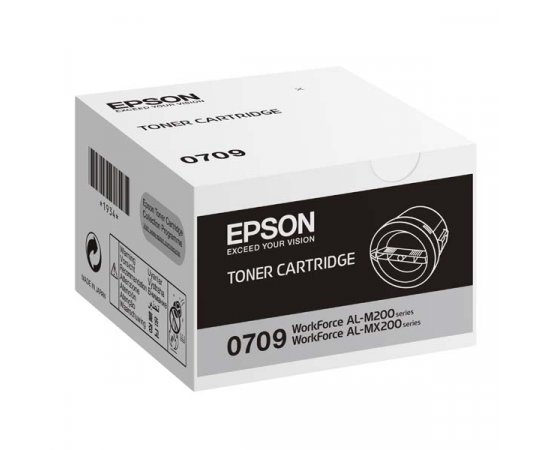 Epson originál toner C13S050709, black, 2500str.