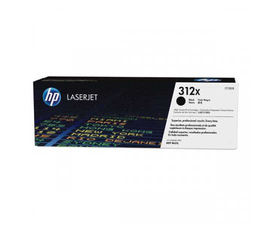 HP originál toner CF380X, HP 312X, black, 4400str., 720g