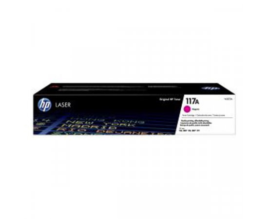 HP originál toner W2073A, HP 117A, magenta, 700str.