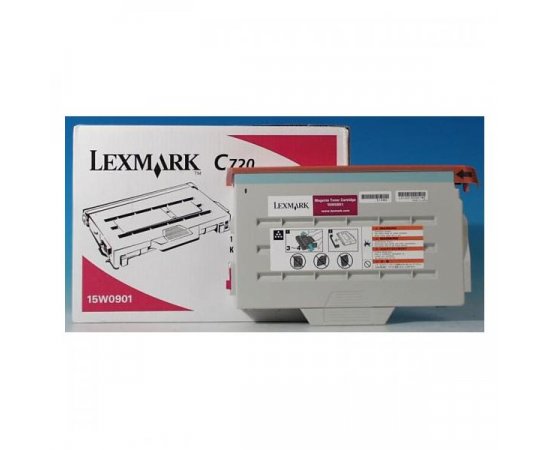 Lexmark originál toner 15W0901, magenta, 7200str.