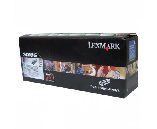 Lexmark originál toner 34016HE, black, 6000str., return