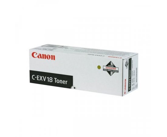 Canon originál toner C-EXV18 BK, 0386B002, black, 8400str.