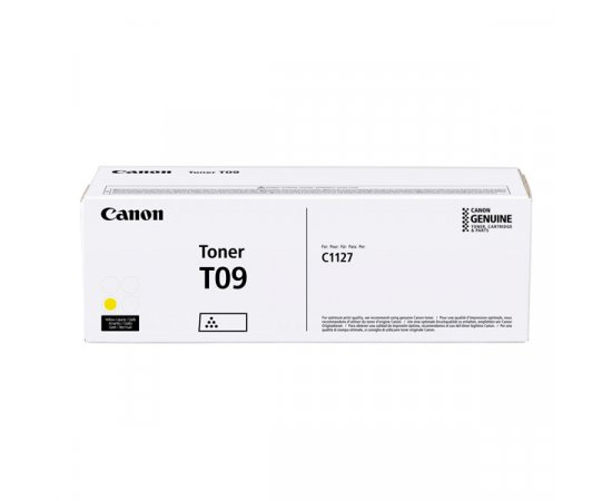 Canon originál toner T09 Y, 3017C006, yellow, 5900str.